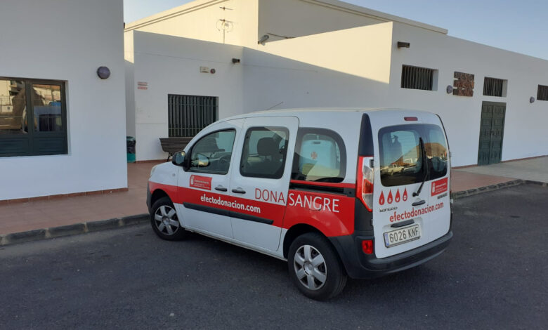el-scs-habilita-un-punto-de-donacion-de-sangre-en-el-municipio-de-tinajo