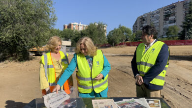 el-ayuntamiento-comienza-las-obras-de-construccion-de-la-nueva-biblioteca-de-la-calle-silvano,-en-el-distrito-de-hortaleza