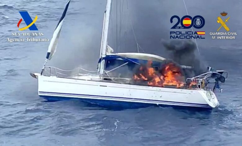 interceptado-un-velero-con-cocaina-en-aguas-proximas-a-canarias