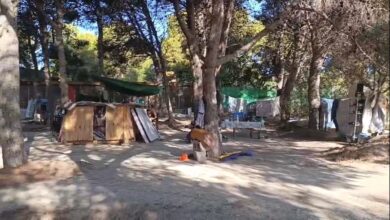 la-policia-local-retira-las-acampadas-ilegales-en-juan-pablo-ii,-la-torreta-y-rabasa