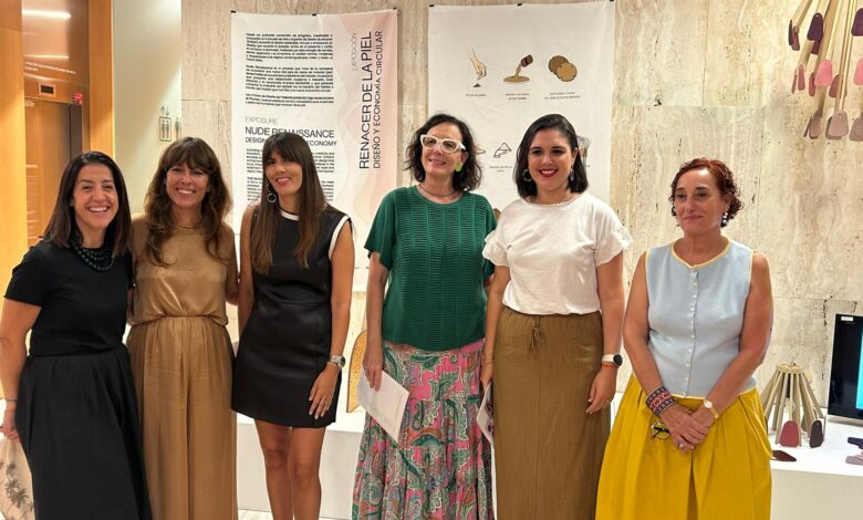 el-maca-y-la-easda-inauguran-la-exposicion-«renacer-de-la-piel»-diseno-y-economia-circular
