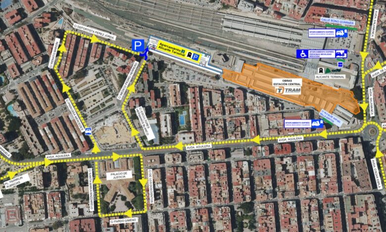 el-acceso-al-parking-de-adif-sera-por-la-calle-pedro-herrero-a-partir-de-este-jueves
