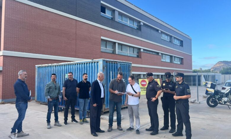 alicante-inicia-las-obras-para-finalizar-la-jefatura-de-la-policia-local-en-playa-san-juan