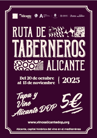 la-“ruta-de-taberneros”-comienza-el-lunes-con-tapas-maridadas-con-vinos-alicantinos