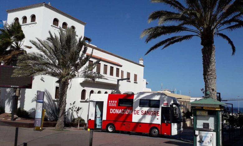 el-scs-continua-promocionando-la-donacion-de-sangre-en-la-isla-de-fuerteventura