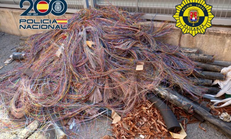 la-policia-local-interviene-para-esclarecer-el-hurto-de-mas-de-612-kilos-de-cable-de-cobre