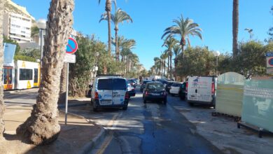 alicante-reabre-el-parking-del-paseo-de-gomiz-del-postiguet-y-acomete-obras-en-el-castillo